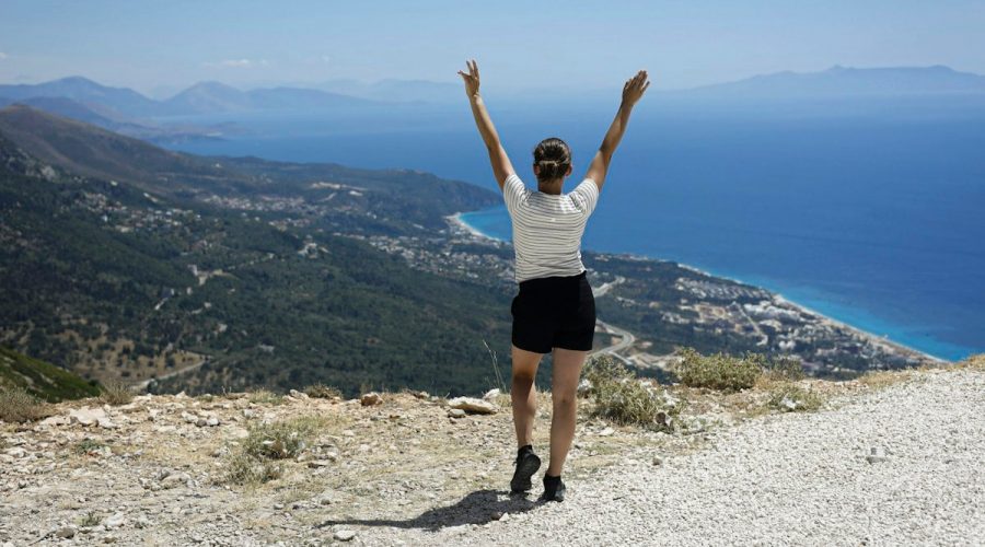 On our way to Himarë, we took the Llogara pass route. The views were amazing!